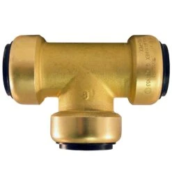 Apollo® Apollo Tectite Push To Connect 1 In. PTC In To X 1 In. D PTC Brass Tee