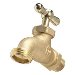 Homewerks 1/2 In. MIP Pc X 3/4 In. MHT Brass Hose Bibb