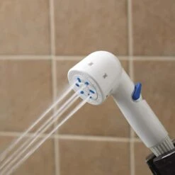 Rinse Ace Assisted Bather White ABS 3 Settings Handheld Showerhead 2.5 Gpm -ACE Shop bb48d771 22ad 4170 aaf8 d03ca55a5162