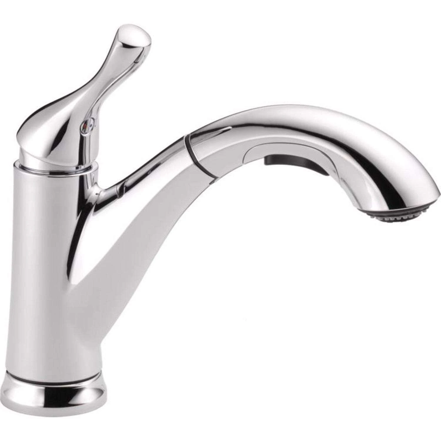 Delta Grant One Handle Chrome Pull-Out Kitchen Faucet 1 Delta Grant One Handle Chrome Pull-Out Kitchen Faucet
