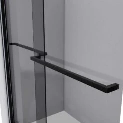 DreamLine Sapphire 60 In. H X 60 In. W Satin Black Smoke Gray Semi-Frameless Tub Door 13 DreamLine Sapphire 60 In. H X 60 In. W Satin Black Smoke Gray Semi-Frameless Tub Door -ACE Shop bd3679d4 2831 4c35 9937 ccdcb80fdecf