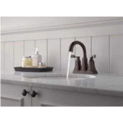 Delta Bronze Pop-up Bathroom Sink Faucet 4 In. -ACE Shop bd416d59 86ea 4c41 bc9d 23ecfbb6548e