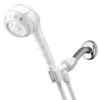 Waterpik PowerSpray White Plastic 4 Settings Handheld Showerhead 1.8 Gpm 15 Waterpik PowerSpray White Plastic 4 Settings Handheld Showerhead 1.8 Gpm -ACE Shop bf2db533 fd3d 45dd a055 ca361e632443