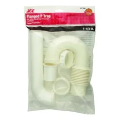 Ace PVC Flanged P-Trap