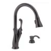 Delta Arabella One Handle Bronze Pull-Down Kitchen Faucet Side Sprayer Included -ACE Shop c0b030e7 5009 413b a537 c0150f5debe2