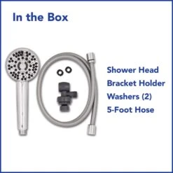 Waterpik PowerPulse+ Chrome Chrome Six Settings Handheld Showerhead 1.8 Gpm -ACE Shop c141fad0 3829 48c6 a0fc 79aed264b485