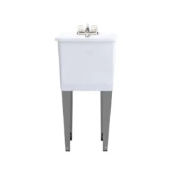 Tehila 17.5 In. W X 23.25 In. D Freestanding Thermoplastic Utility Sink