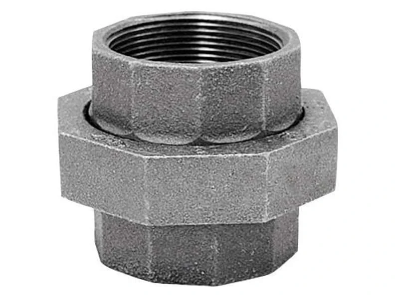 Anvil 1-1/4 In. FPT X 1-1/4 In. D FPT Galvanized Malleable Iron Union 1 Anvil 1-1/4 In. FPT X 1-1/4 In. D FPT Galvanized Malleable Iron Union