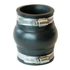 Fernco Schedule 40 2 In. Hub X 2 In. D Hub PVC Expansion Coupling 1 Pk