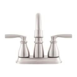 Moen Hilliard Brushed Nickel Bathroom Faucet 4 In. 16 Moen Hilliard Brushed Nickel Bathroom Faucet 4 In. -ACE Shop c34484d2 a312 4853 abfd 12e02821de67