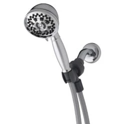 Water Pik PowerSpray Chrome 6 Settings Showerhead 1.8 Gpm
