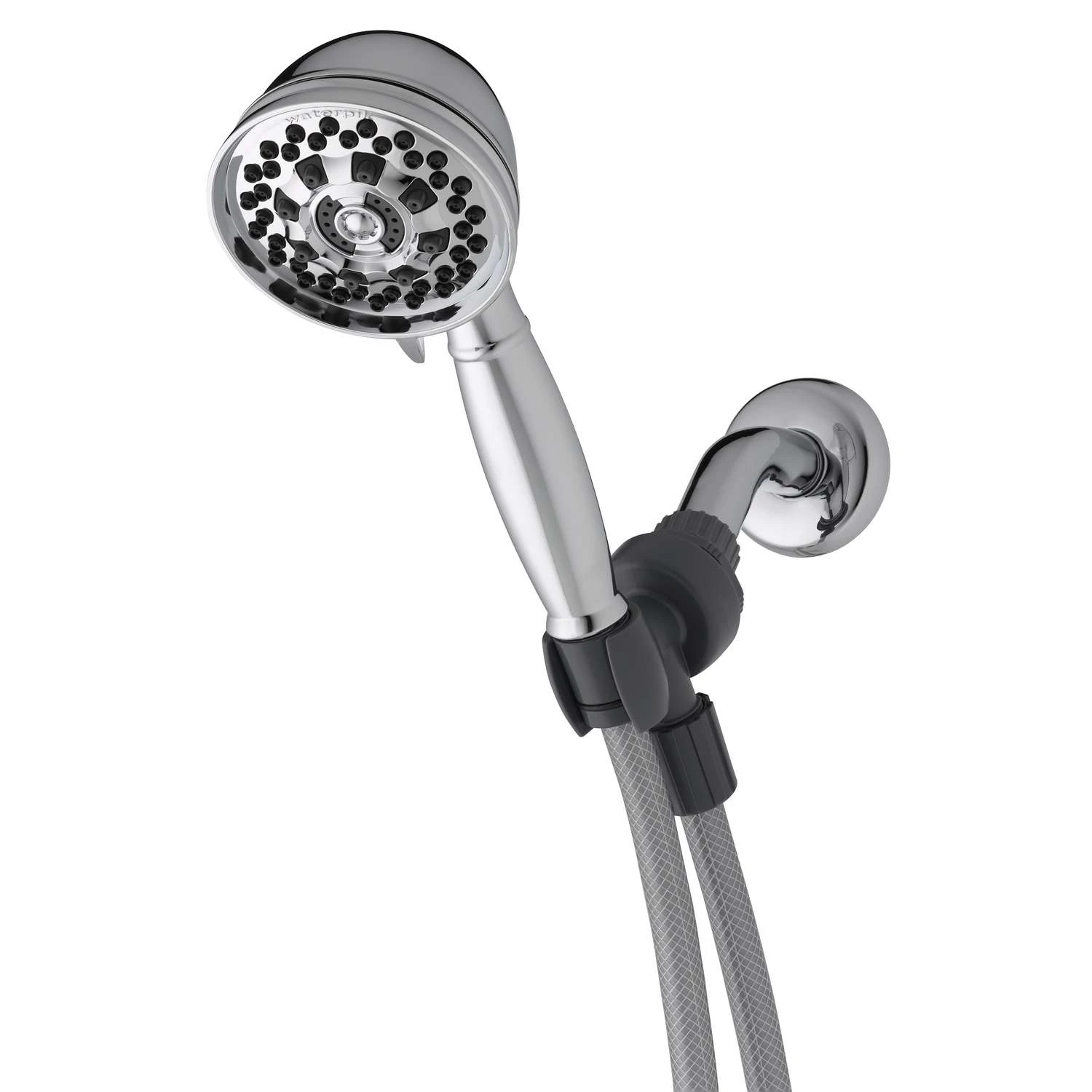 Water Pik PowerSpray Chrome 6 Settings Showerhead 1.8 Gpm 1 Water Pik PowerSpray Chrome 6 Settings Showerhead 1.8 Gpm