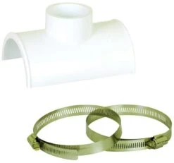 Sioux Chief Smart Saddle Schedule 40 4 In. Slip In. PVC Tapped Saddle Tee