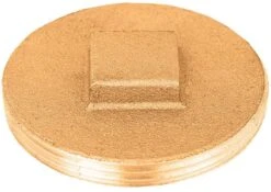Sioux Chief 3-1/2 In. MPT Each Brass Replacement Plug