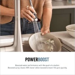 Moen Sleek One Handle Stainless Steel Motion Sensing Pull-Down Kitchen Faucet Smart 17 Moen Sleek One Handle Stainless Steel Motion Sensing Pull-Down Kitchen Faucet Smart -ACE Shop c6ae29ad 7a62 48a7 bdc6 3cdd05ede953