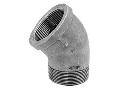 Anvil 1-1/4 In. FPT X 1-1/4 In. D FPT Galvanized Malleable Iron Street Elbow