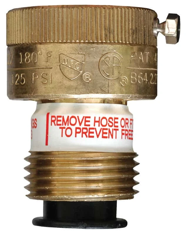 Cash Acme VB-222 3/4 In. FPT X 3/4 In. MHT Brass Backflow Preventer 1 Cash Acme VB-222 3/4 In. FPT X 3/4 In. MHT Brass Backflow Preventer