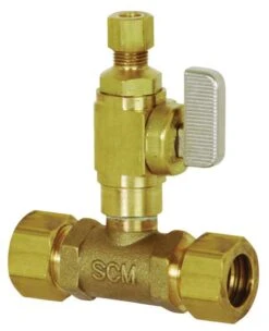 Sioux Chief Add-A-Line 5/8 In. Brass Compression Ball Valve Full Port
