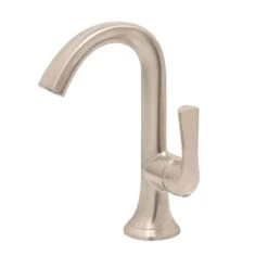 Huntington Brass Joy Satin Nickel Single-Handle Bathroom Sink Faucet 4 In.