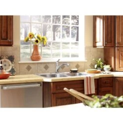 Moen Renzo One Handle Chrome Pull-Out Kitchen Faucet -ACE Shop d0fd77ba b39b 41cb a88d 362f84c4f3fc