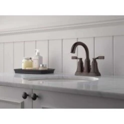 Delta Bronze Pop-up Bathroom Sink Faucet 4 In. -ACE Shop d30a8988 4324 4e88 87b8 b9901f6e62d7