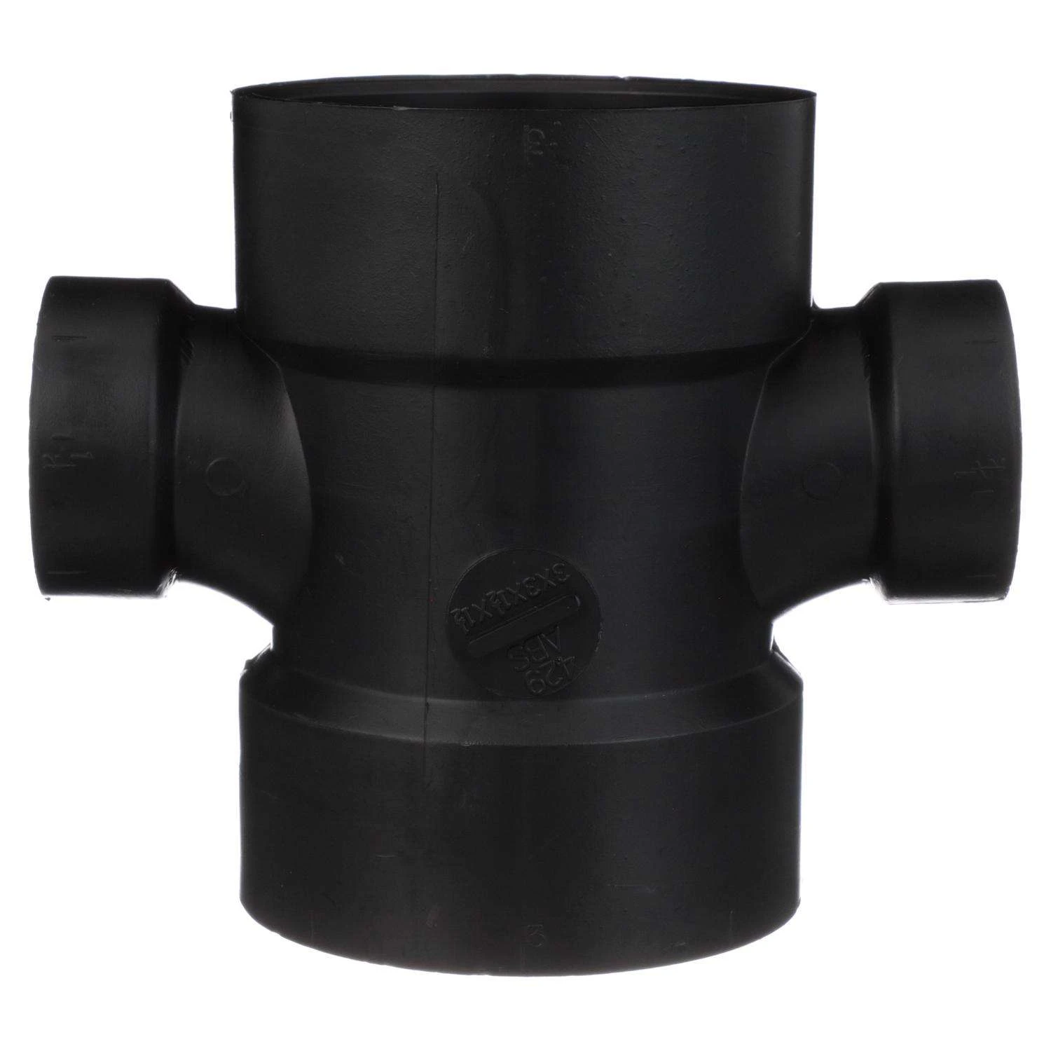 Charlotte Pipe 3 In. Hub X 1-1/2 In. D Hub ABS Sanitary Tee 5 Charlotte Pipe 3 In. Hub X 1-1/2 In. D Hub ABS Sanitary Tee - Image 5