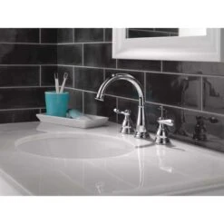 Delta Windemere Chrome Widespread Bathroom Sink Faucet 8 In. 8 Delta Windemere Chrome Widespread Bathroom Sink Faucet 8 In. -ACE Shop d3fb33b9 f38f 449c bc9a 8d1e00780236