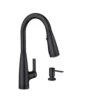 Moen Haelyn One Handle Matte Black Pull-Down Kitchen Faucet -ACE Shop d47bde6e 6eba 466c b229 5f8ed5c0646c