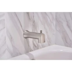 Moen Genta 1-Handle Brushed Nickel Tub And Shower Faucet 12 Moen Genta 1-Handle Brushed Nickel Tub And Shower Faucet -ACE Shop d48e1b27 b345 4ee8 9371 a0ea9009eb3d