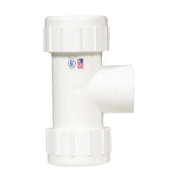 Homewerks Schedule 40 1-1/4 In. Compression X 1-1/4 In. D Compression PVC Compression Tee 1 Pk