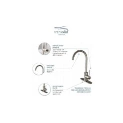 Transolid One Handle Stainless Steel Kitchen Faucet 13 Transolid One Handle Stainless Steel Kitchen Faucet -ACE Shop d7e46c99 8620 4a7c abb4 a457347ed299