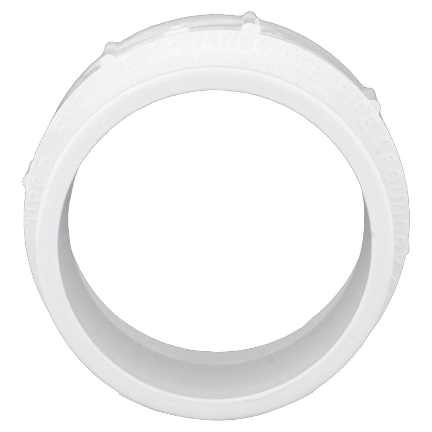 Charlotte Pipe Schedule 40 4 In. Spigot X 4 In. D FPT PVC Pipe Adapter 1 Pk 3 Charlotte Pipe Schedule 40 4 In. Spigot X 4 In. D FPT PVC Pipe Adapter 1 Pk - Image 3