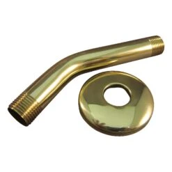 Ace Polished Brass 6 In. Shower Arm Flange