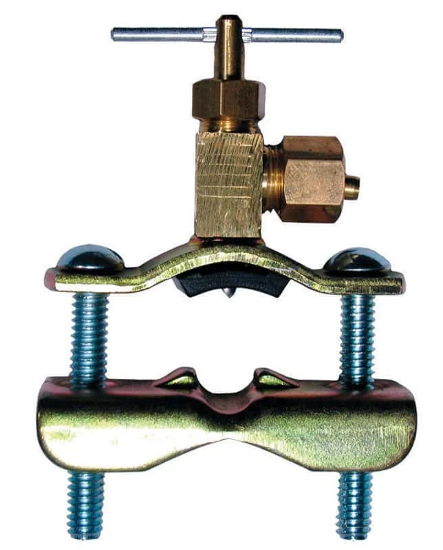 Ace 1/4 In. MIP Brass Saddle Valve 1/8 In. MIP 1 Ace 1/4 In. MIP Brass Saddle Valve 1/8 In. MIP