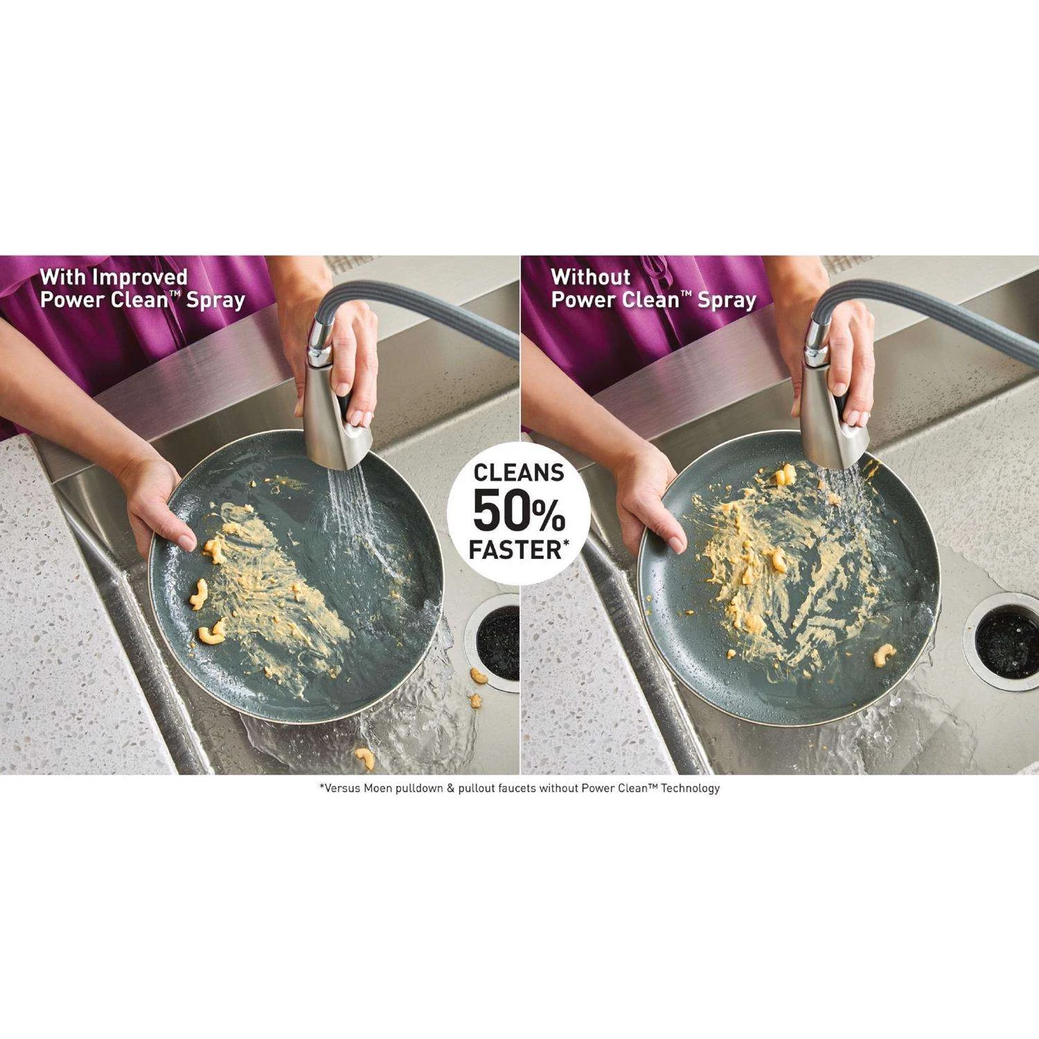 Moen Arlo One Handle Stainless Steel Motion Sensing Pull-Down Kitchen Faucet 10 Moen Arlo One Handle Stainless Steel Motion Sensing Pull-Down Kitchen Faucet - Image 10