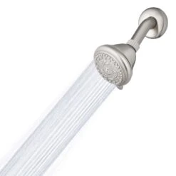 Waterpik PowerSpray Plus Brushed Nickel 6 Settings Showerhead 1.8 Gpm -ACE Shop dbb6e38b bacd 4d9b 827a afaa6336ac03