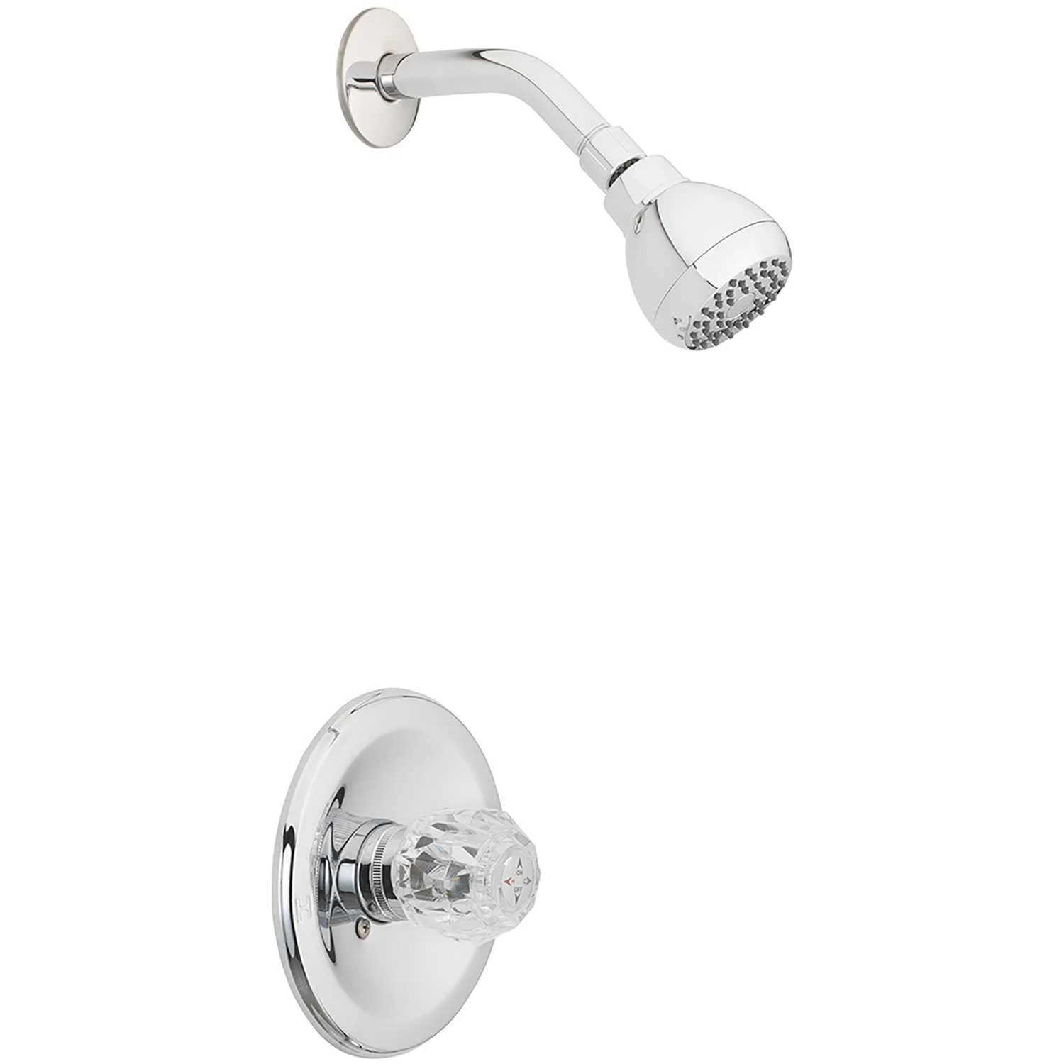 OakBrook 1-Handle Chrome Shower Faucet 1 OakBrook 1-Handle Chrome Shower Faucet