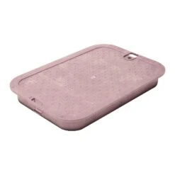 NDS 10.1 In. W X 15.4 In. H Rectangular Valve Box Cover Purple