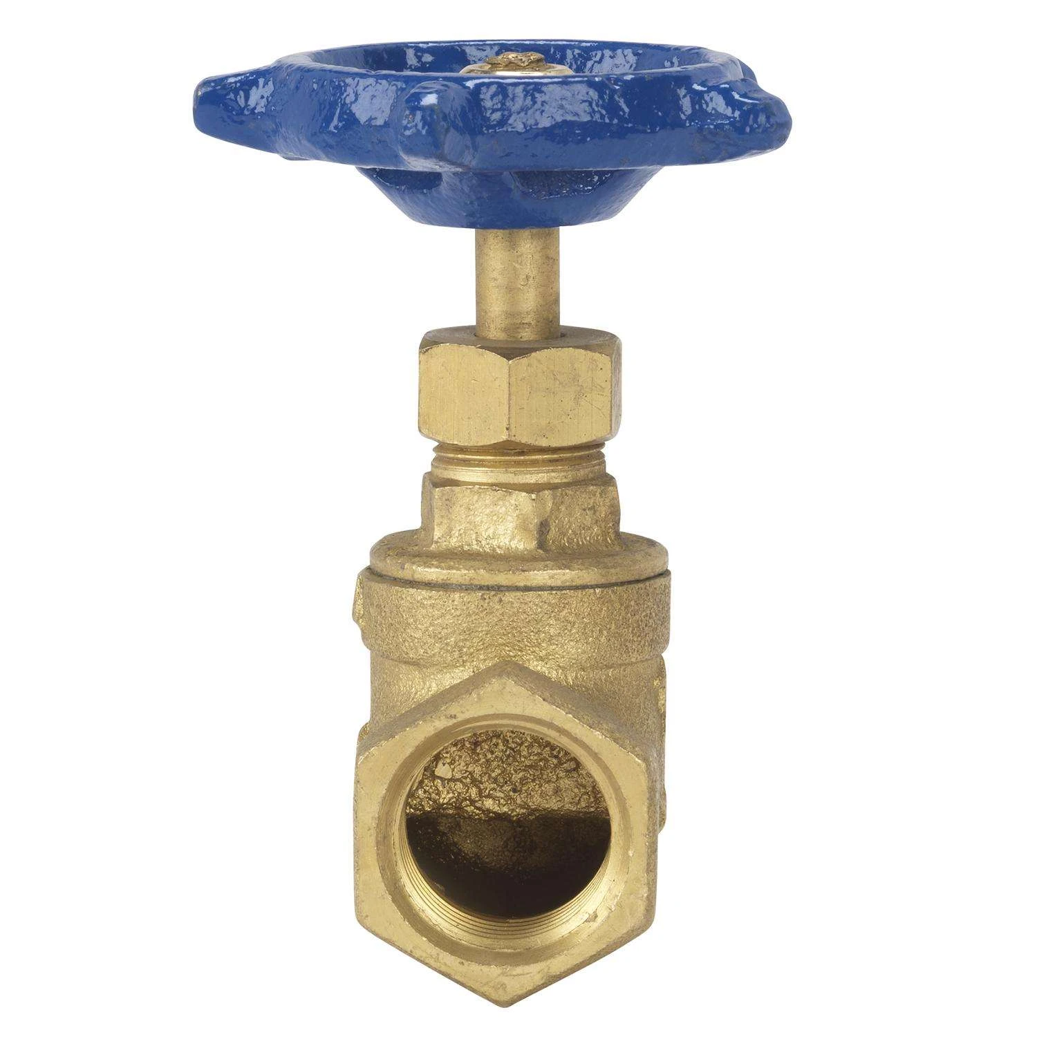 Homewerks 1/2 In. FIP X 1/2 In. FIP Brass Stop Valve 2 Homewerks 1/2 In. FIP X 1/2 In. FIP Brass Stop Valve - Image 2