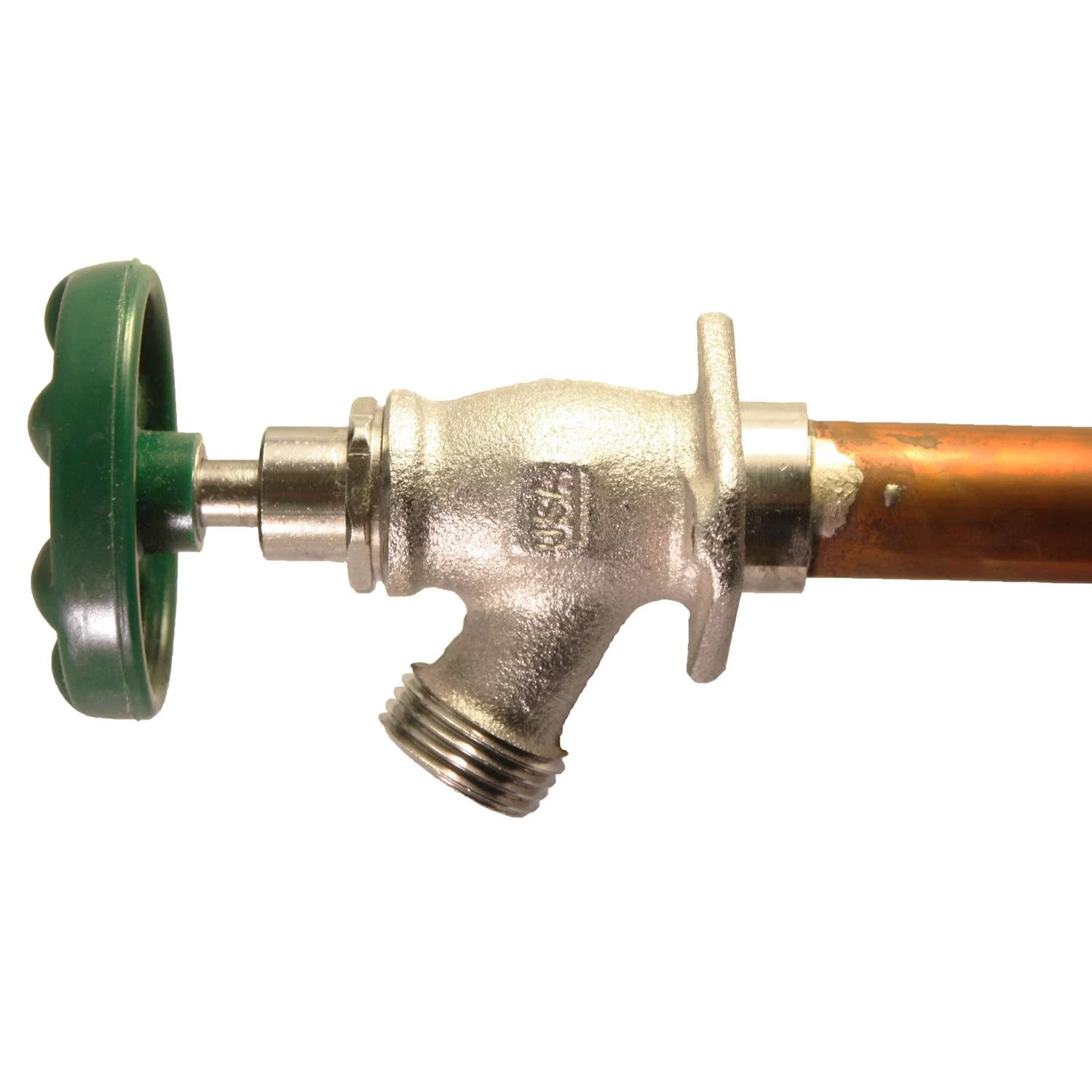 Arrowhead 3/4 In. MHT X 3/4 In. MIP Brass Wall Hydrant 2 Arrowhead 3/4 In. MHT X 3/4 In. MIP Brass Wall Hydrant - Image 2