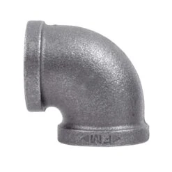 STZ Industries 2-1/2 In. FIP Each X 2-1/2 In. D FIP Black Malleable Iron 90 Degree Elbow