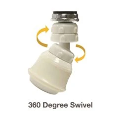 Ace Dual Thread 15/16 In.- 27M X 55/64 In.-27F White Swivel Sprayrator -ACE Shop e0b7c595 9817 43e6 8ec3 6ded21fc3303