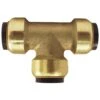 Apollo® Apollo Tectite Push To Connect 1/2 In. PTC In To X 1/2 In. D PTC Brass Slip Tee -ACE Shop e12a4dcc 13f4 473e b20e 51cabe93dddc