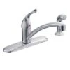 Moen Chateau One Handle Chrome Kitchen Faucet Side Sprayer Included -ACE Shop e2414a70 873d 4bd3 855e 0925f3fe01a8