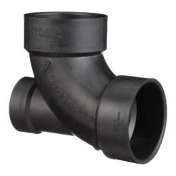 Charlotte Pipe 3 In. Hub X 3 In. D Hub ABS 90 Degree Elbow