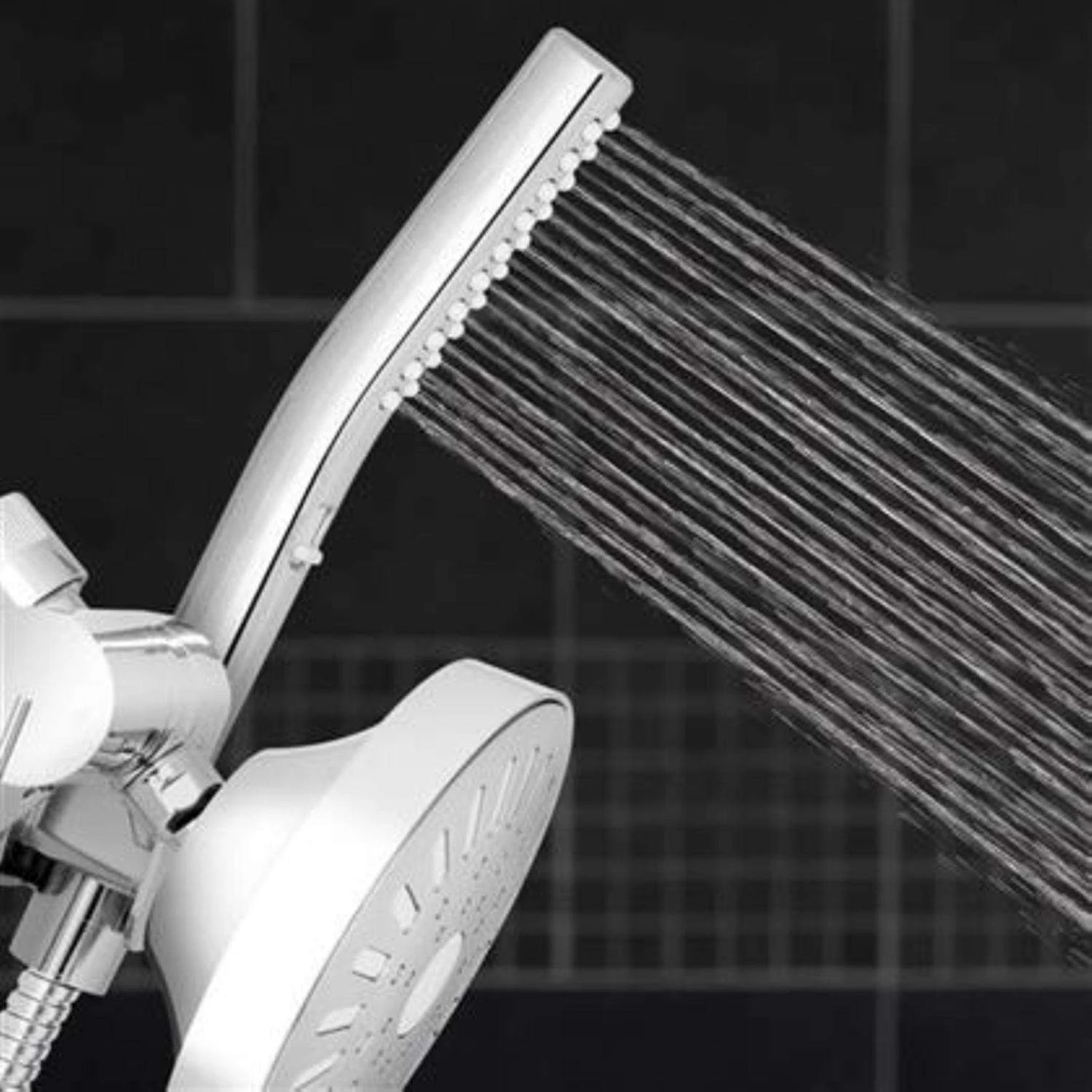 Waterpik BodyWand Spa System With PowerComb Chrome 7 Settings Showerhead Combo 1.8 Gpm 2 Waterpik BodyWand Spa System With PowerComb Chrome 7 Settings Showerhead Combo 1.8 Gpm - Image 2