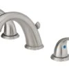 OakBrook Brushed Nickel Widespread Bathroom Sink Faucet 6in. - 12 In. -ACE Shop e4395a5b 8c60 4e1e aa23 e8f89a4b00b2