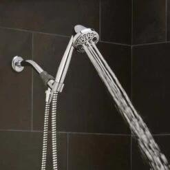 Oxygenics Chrome ABS 5 Settings Handheld Showerhead 1.75 Gpm -ACE Shop e64a1505 8868 4f17 a8ae d0c7c3aa22d3