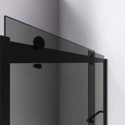 DreamLine Sapphire 60 In. H X 60 In. W Satin Black Smoke Gray Semi-Frameless Tub Door 10 DreamLine Sapphire 60 In. H X 60 In. W Satin Black Smoke Gray Semi-Frameless Tub Door -ACE Shop e6c26dbd 2d78 4549 a1ec ed893c8b738d