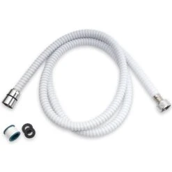 Whedon SuperFlex White PVC 59 In. Shower Hose -ACE Shop e753cc71 2e42 4ea5 865e 4948c2ef53de